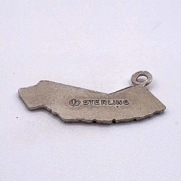 Vintage Forstner Sterling Silver & Enamel California State Charm - Picture 6 of 6